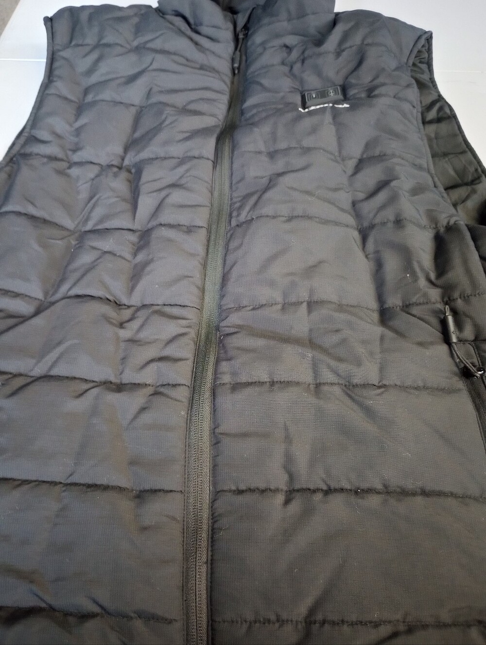 Plidinna Men's Black Quilted Puffer Vest Size Medium